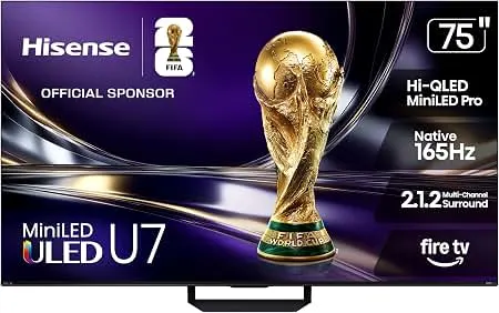 Hisense 75" Smart 4K UHD Frameless TV — 1