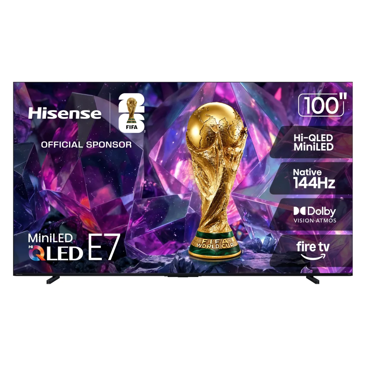 Hisense 100" QLED 4K Frameless TV — 1